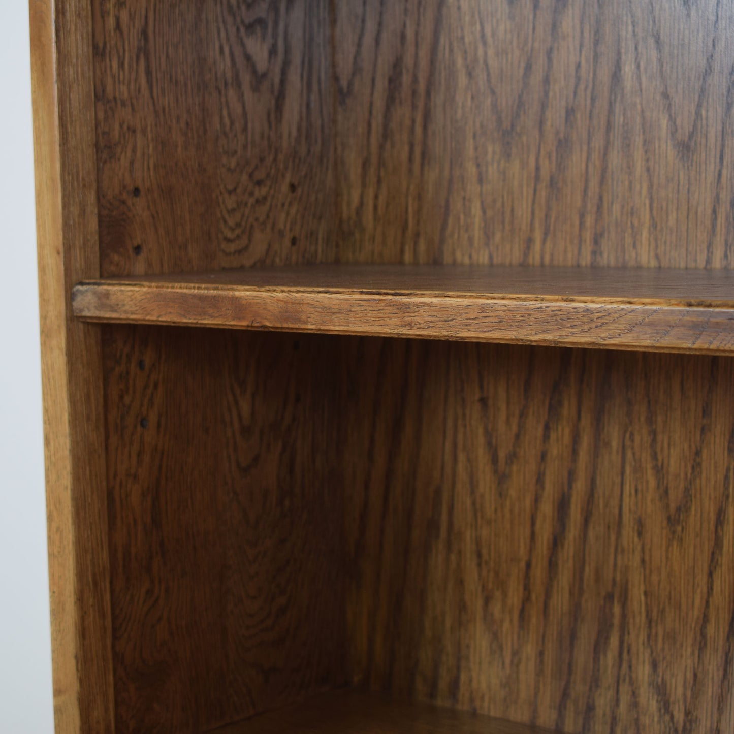 Oak Bookcase Cabinet.