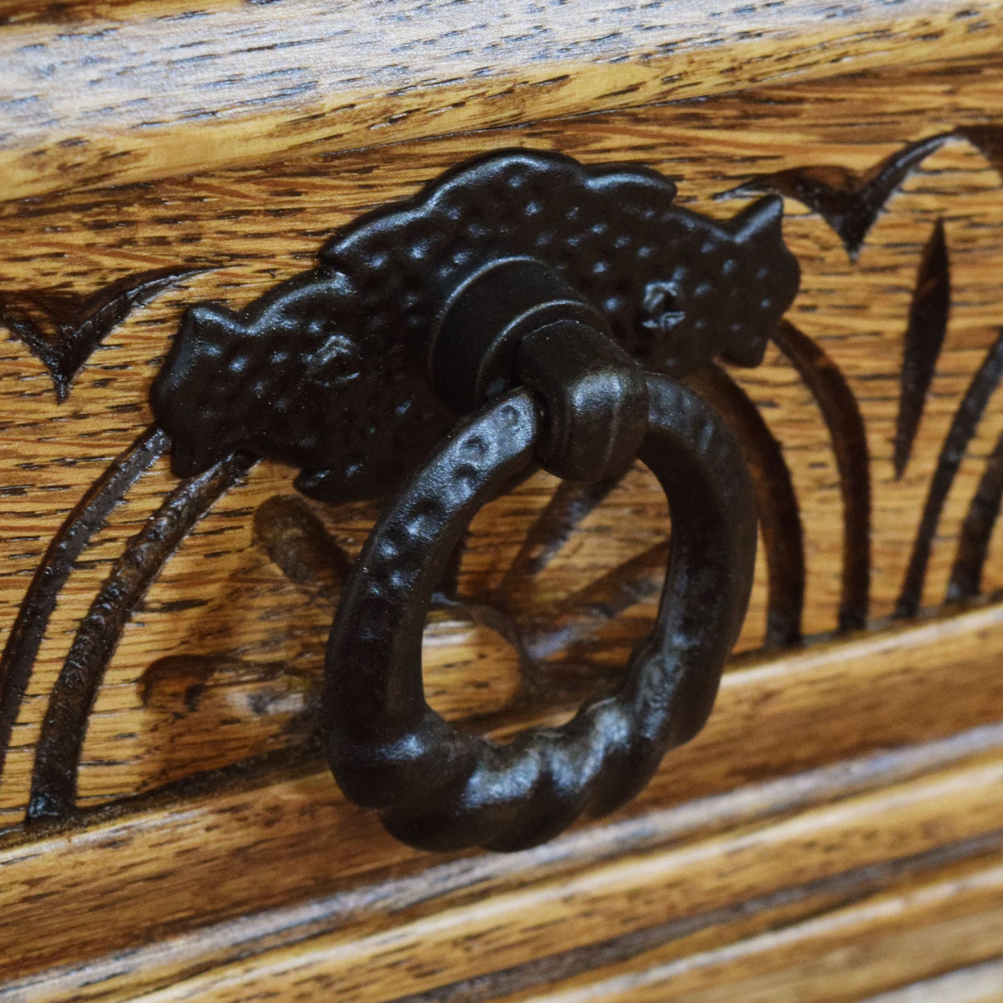 Oak Hall Table