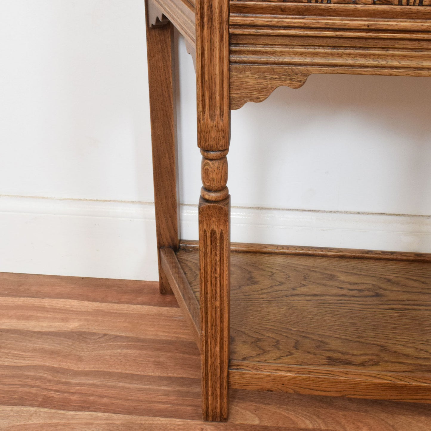 Oak Hall Table