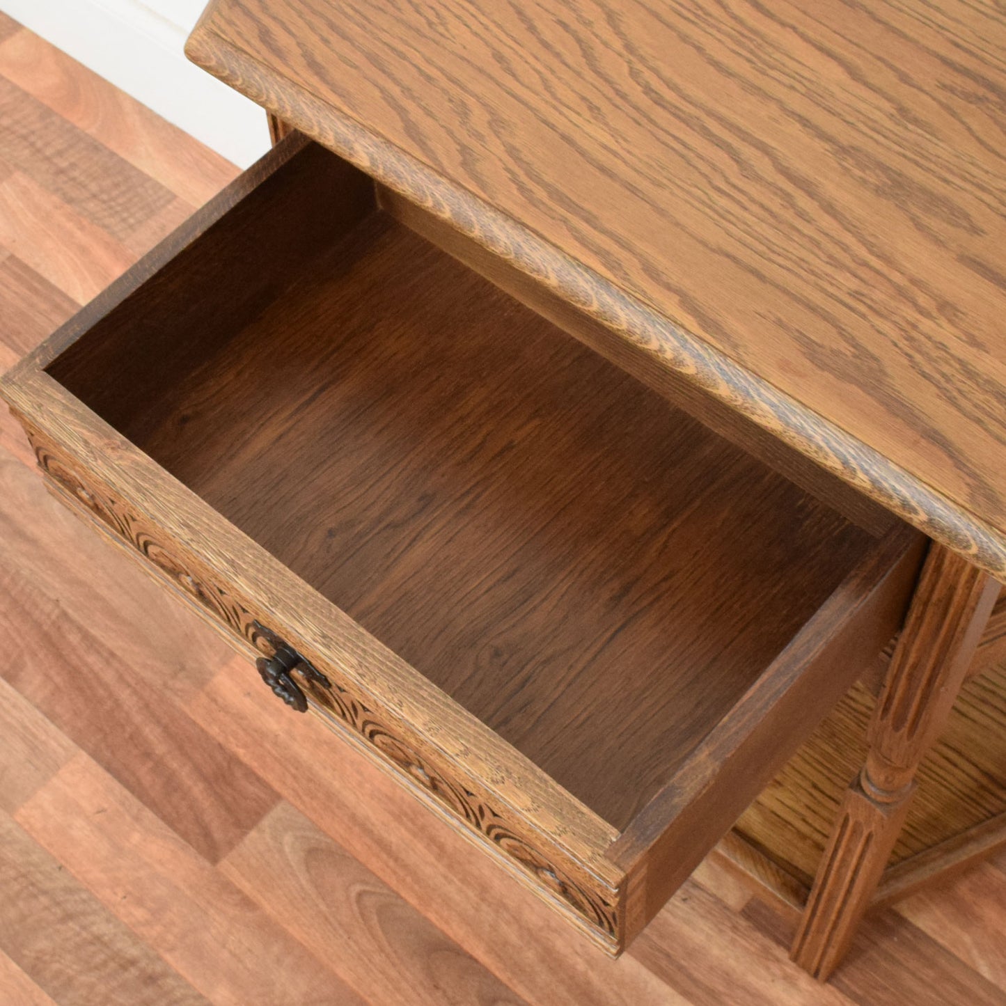 Oak Hall Table