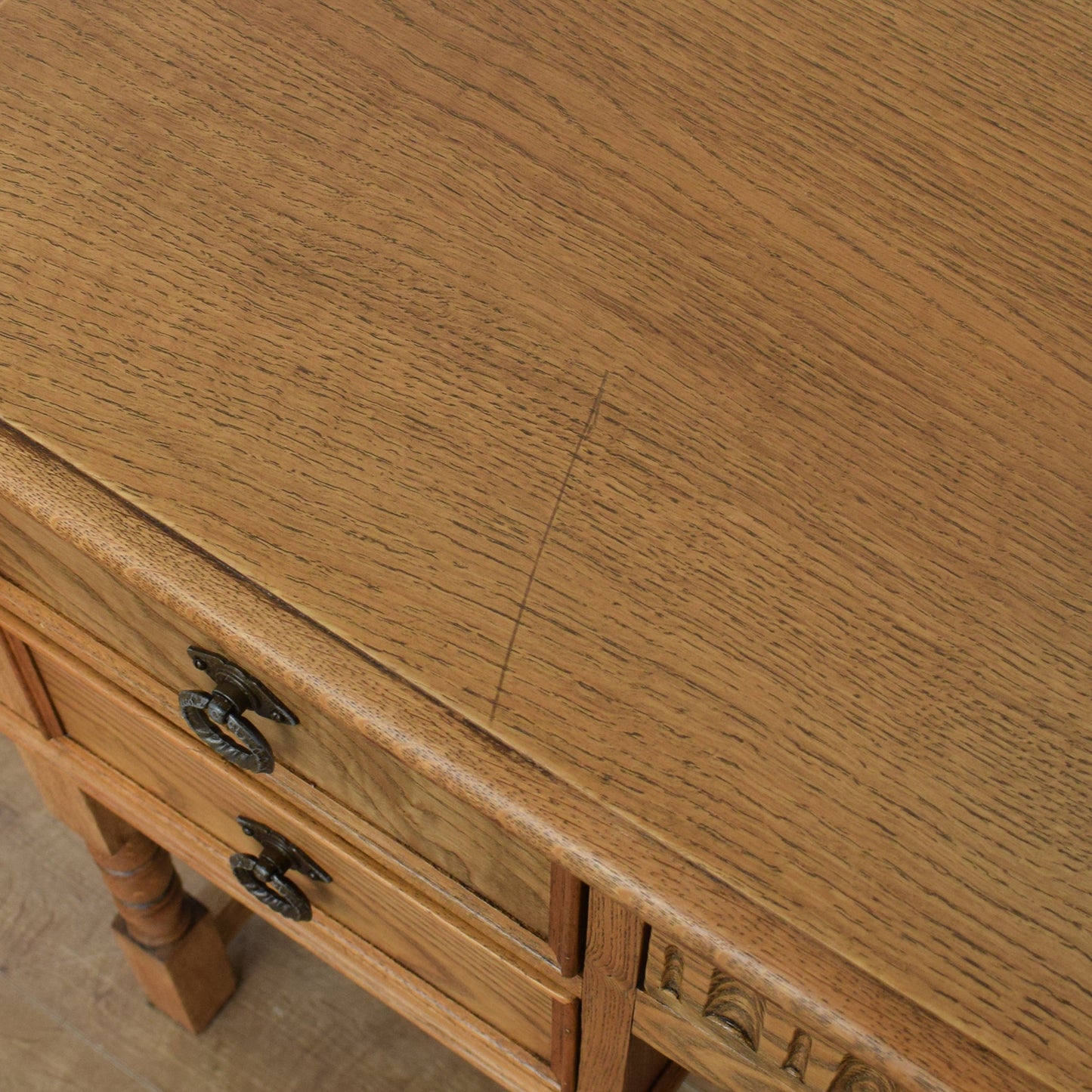 Restored Oak Desk
