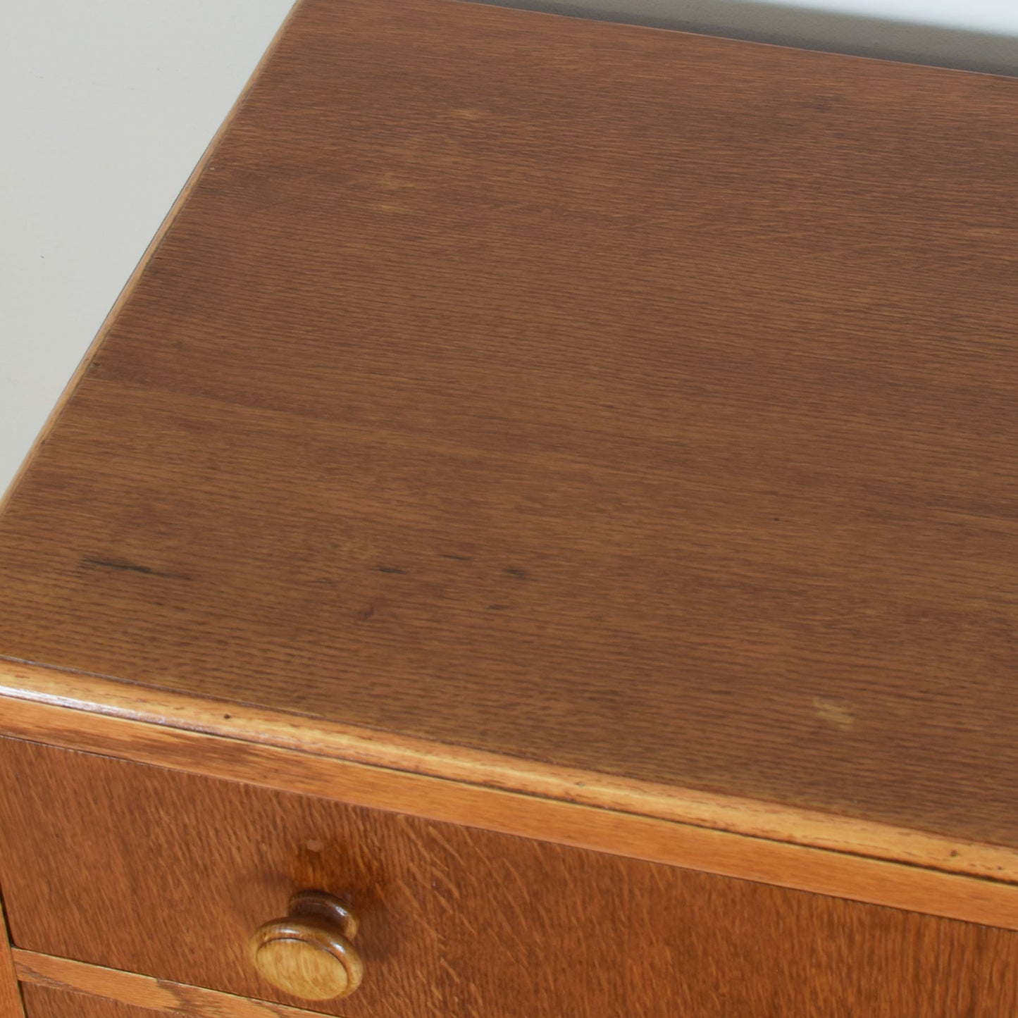 Tall Oak Chest Of Drawers