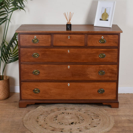 Inlaid Mahogany Chest of Drawers