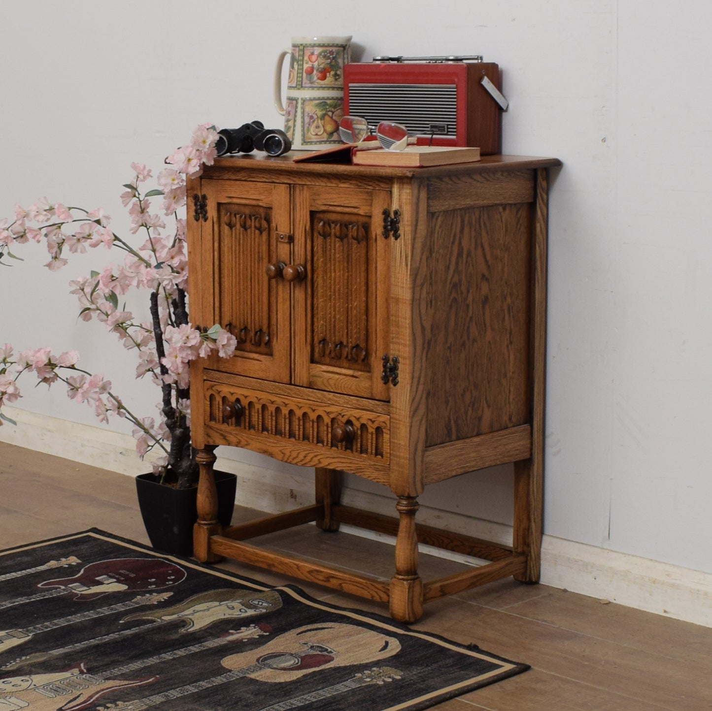 Restored Oak Cabinet