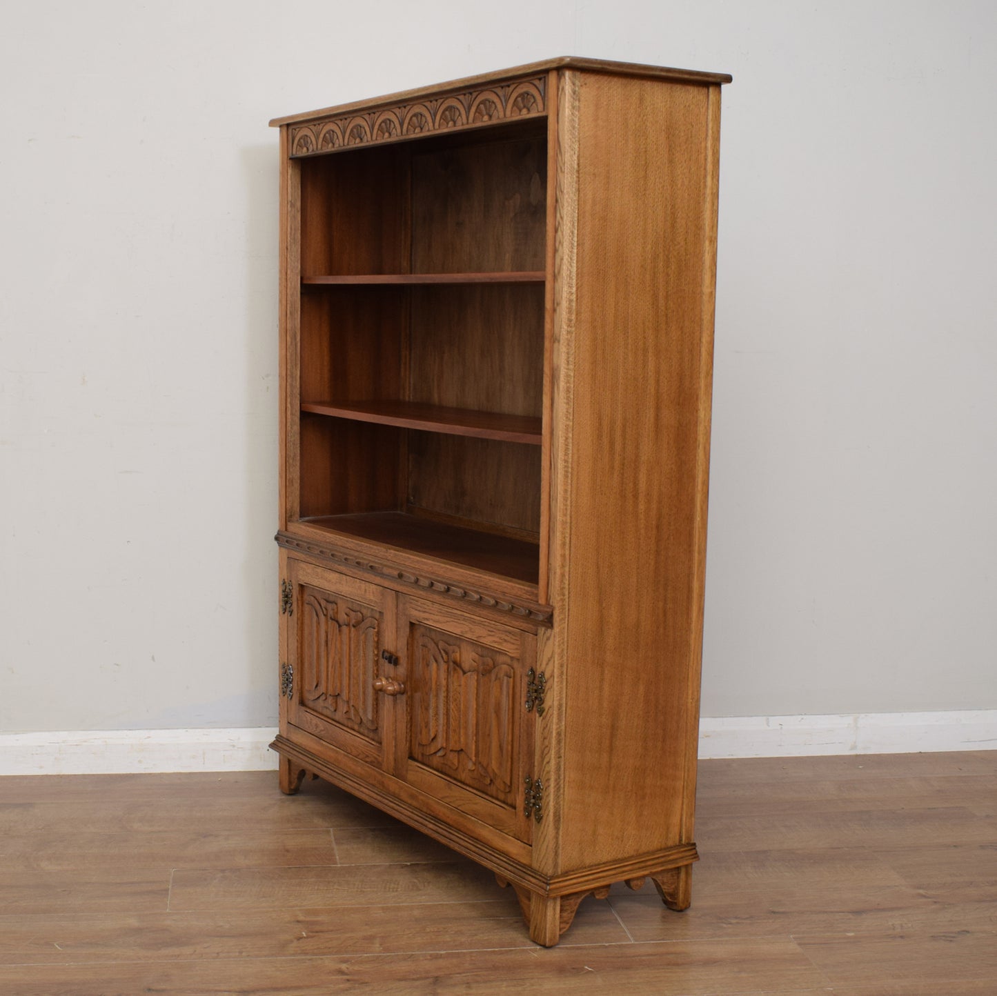 Restored Oak Bookcase