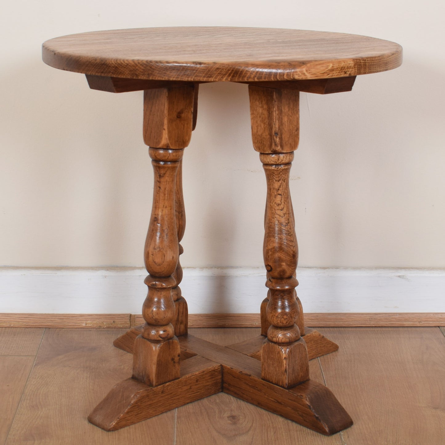 Vintage Oak Side Table