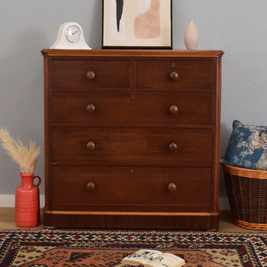 large Mahogany Chest of Drawers