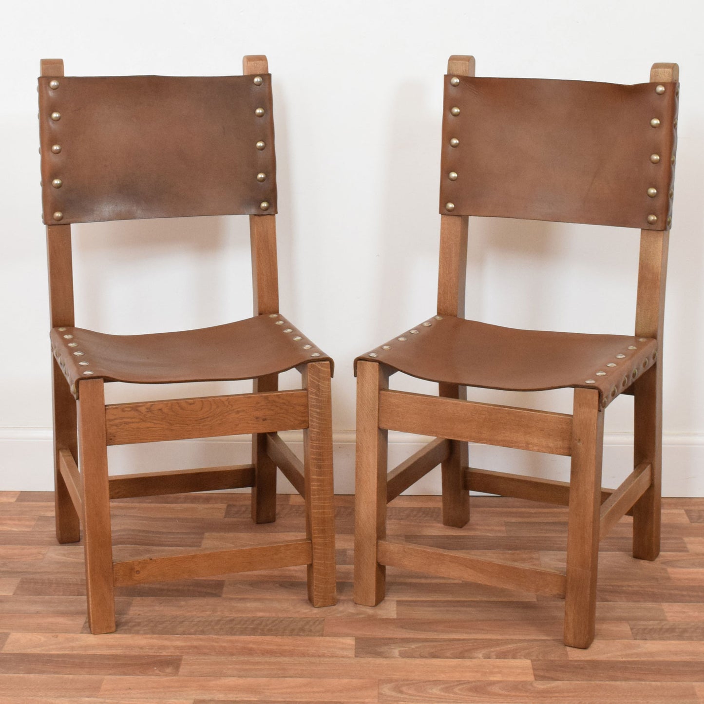 Pair of Spanish Colonial Style Chairs