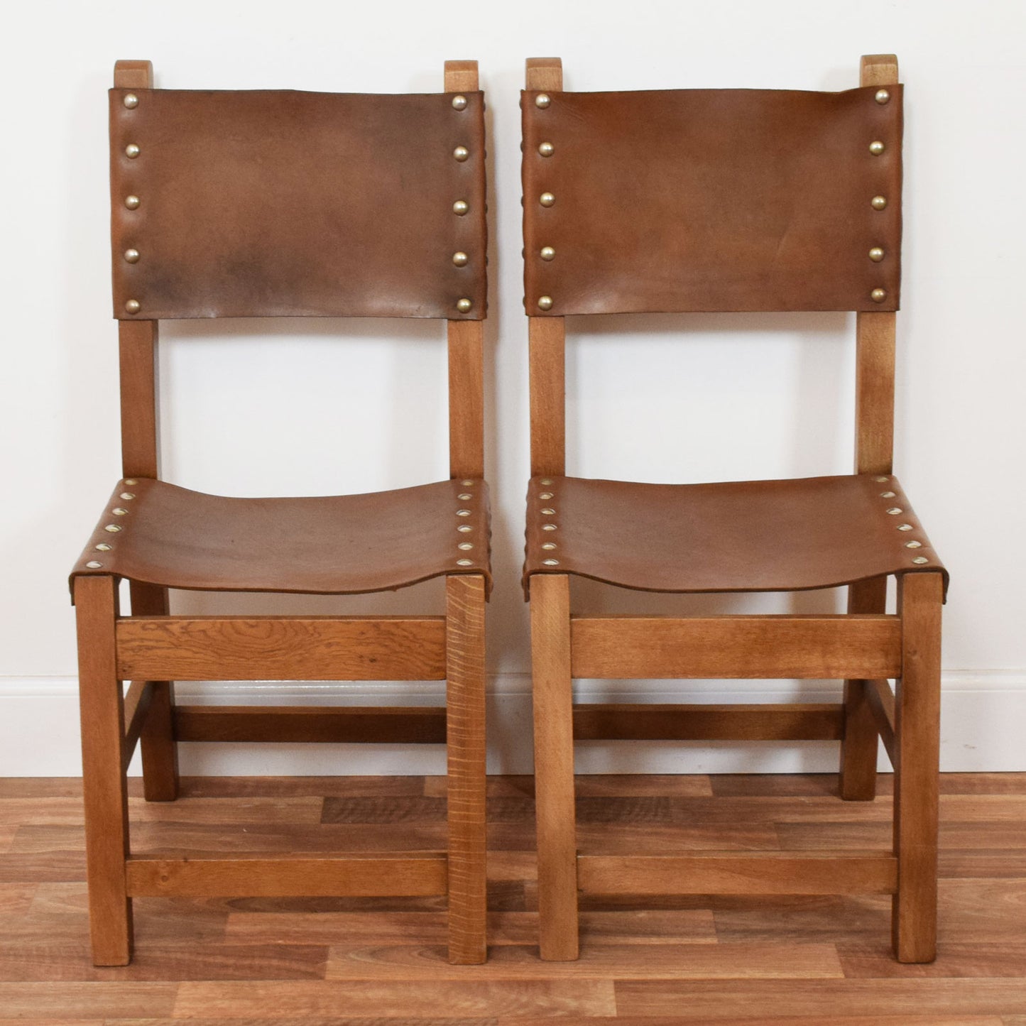 Pair of Spanish Colonial Style Chairs