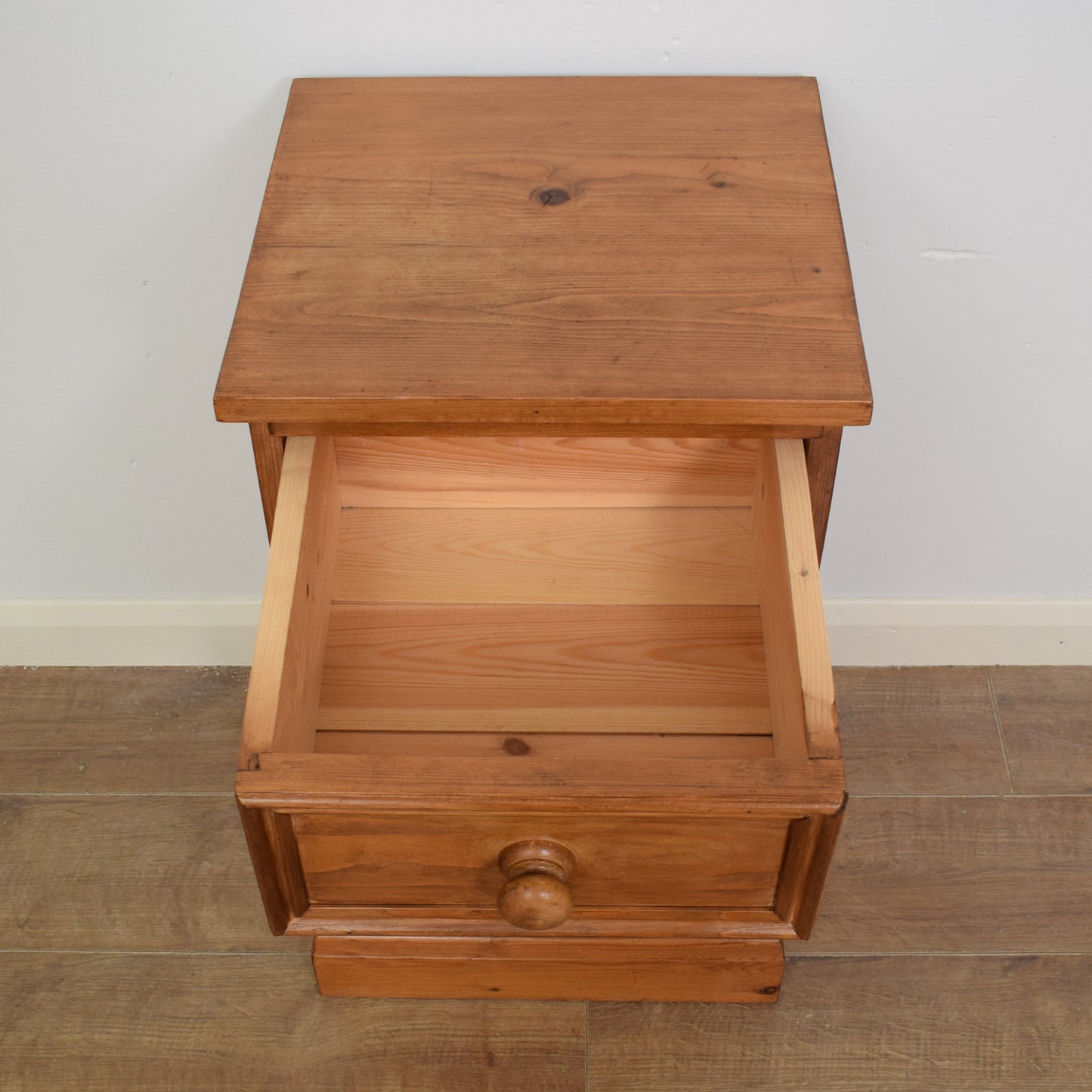 Pair Of Pine Bedsides