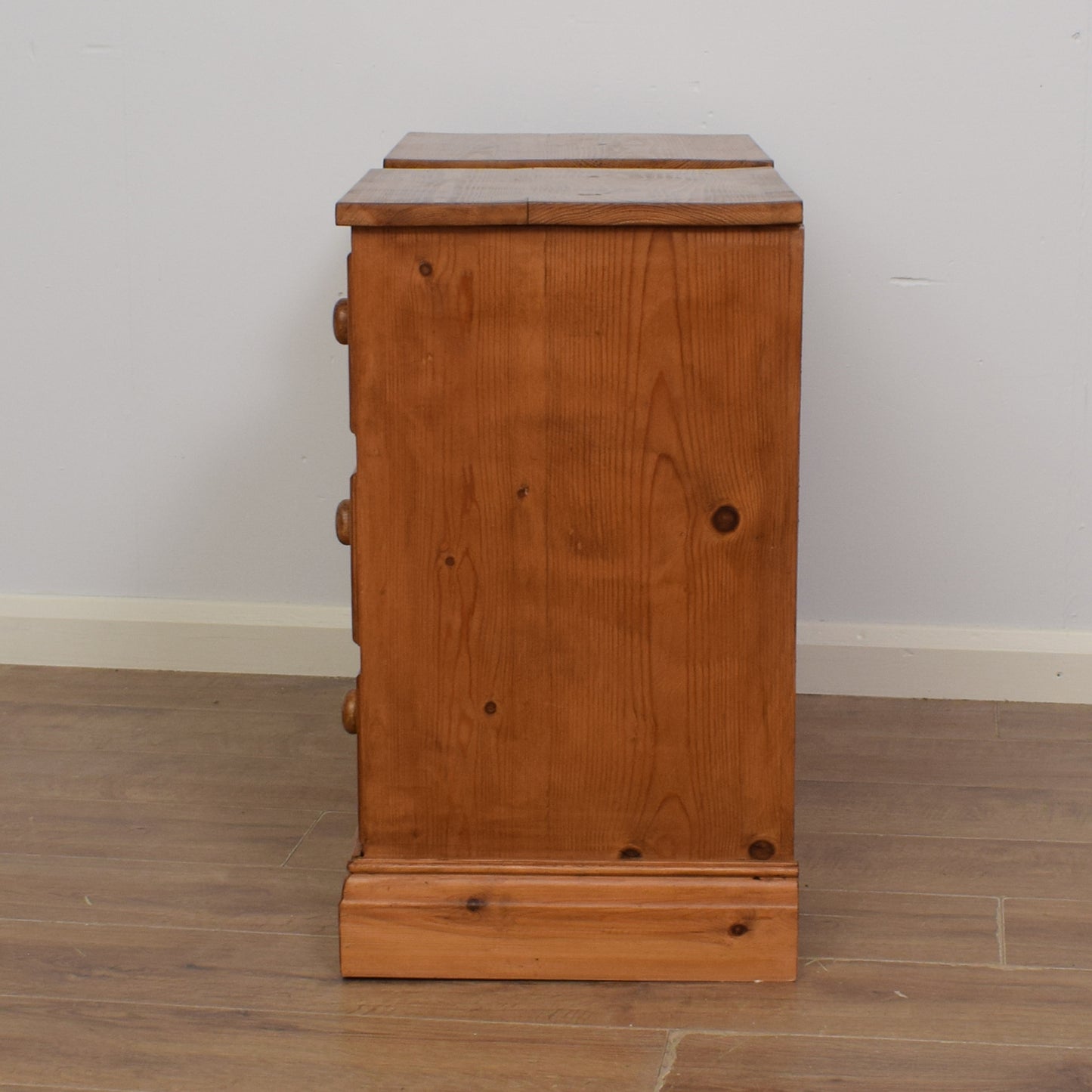 Pair Of Pine Bedsides