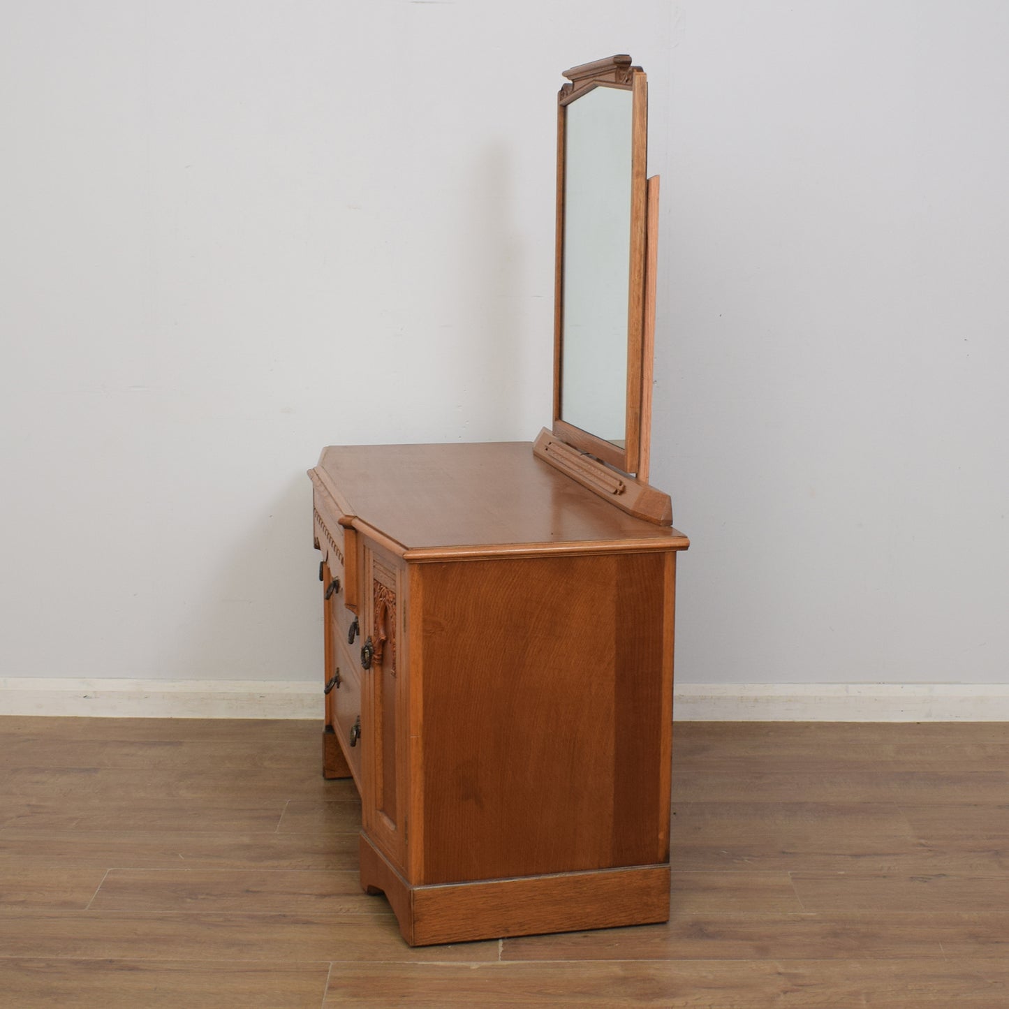 Restored Oak Dressing Table
