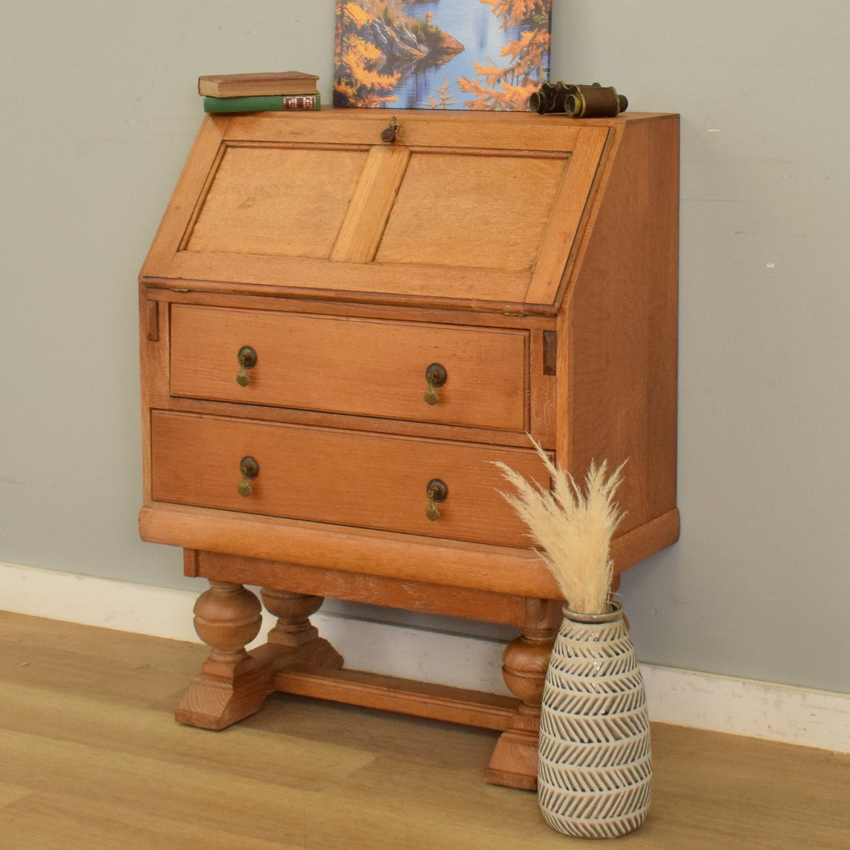 Restored Art Deco-Style Bureau