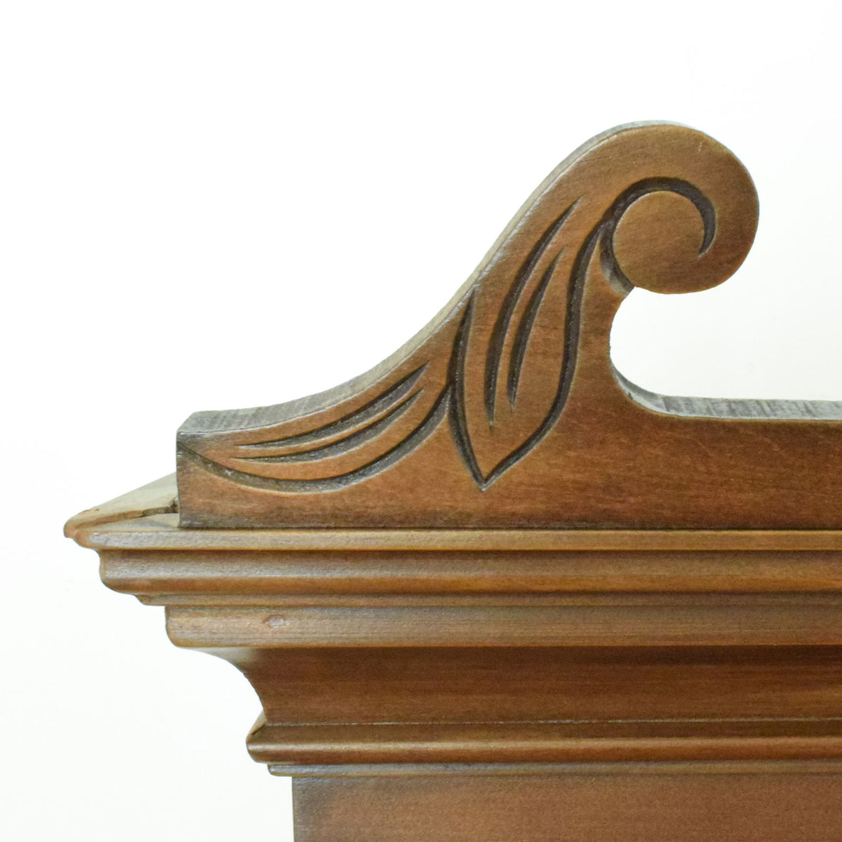 Carved Mahogany Hallrobe