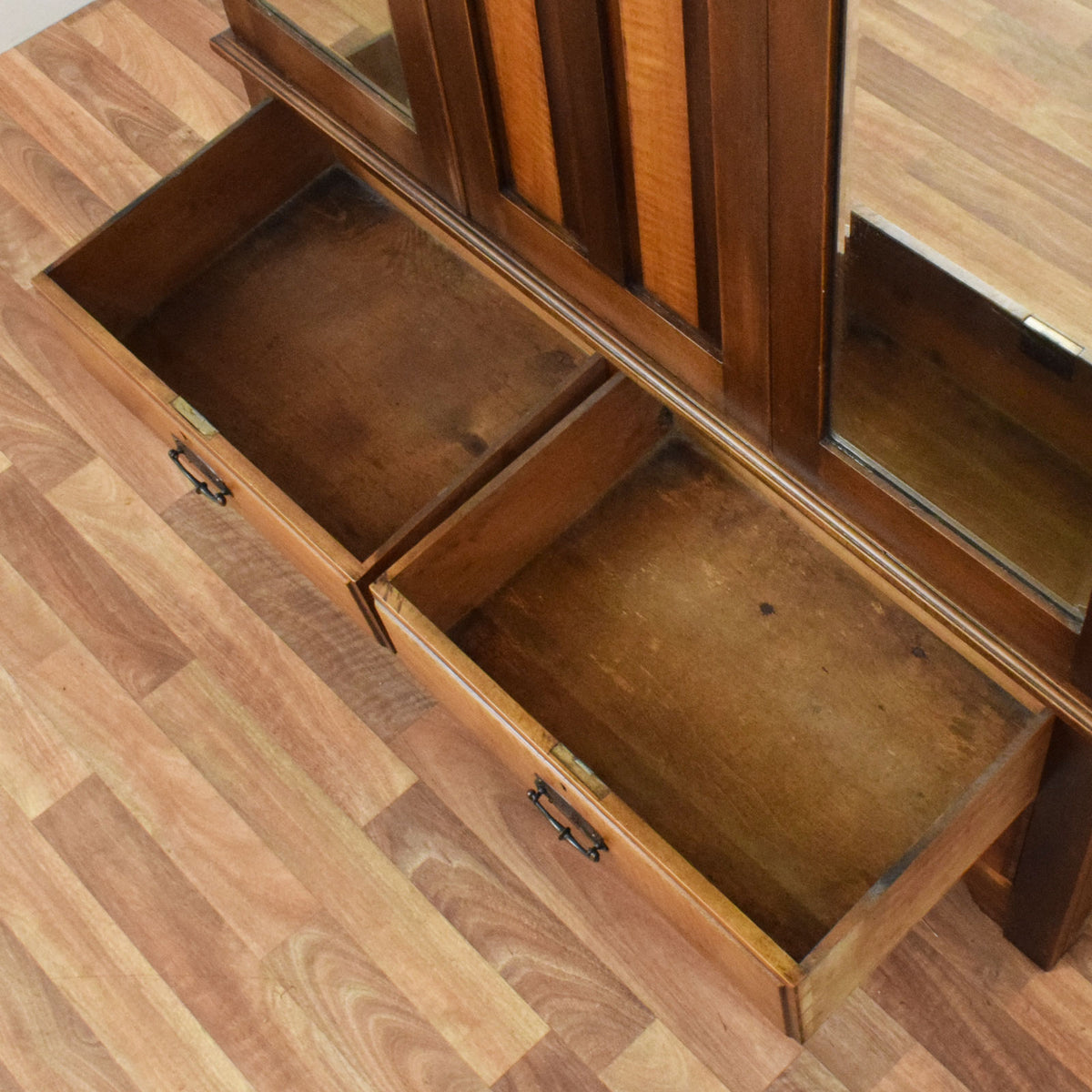 Carved Mahogany Hallrobe