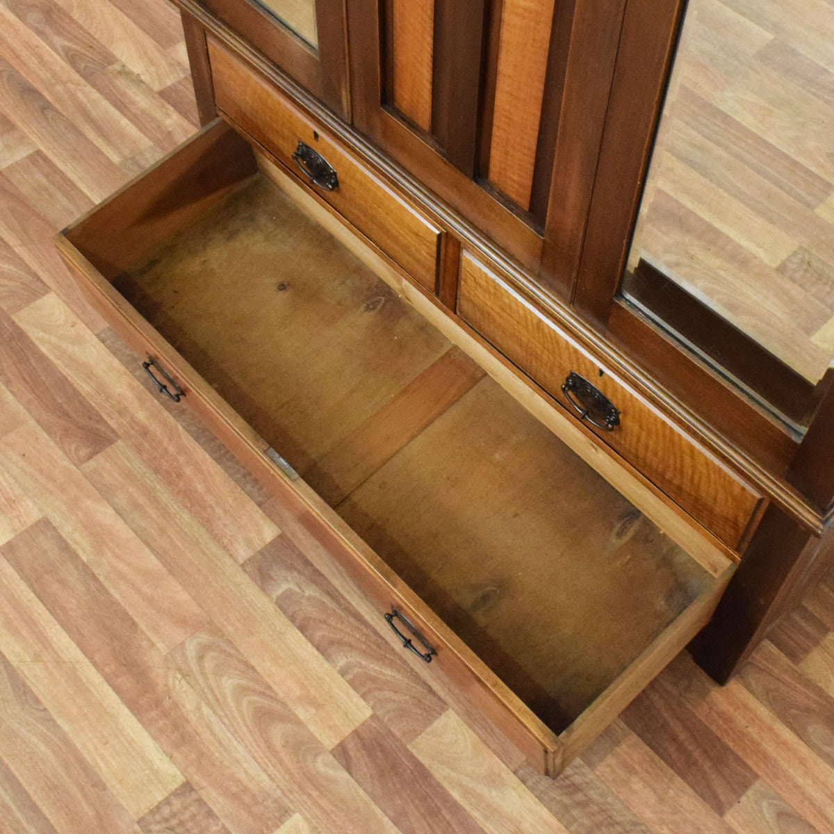 Carved Mahogany Hallrobe