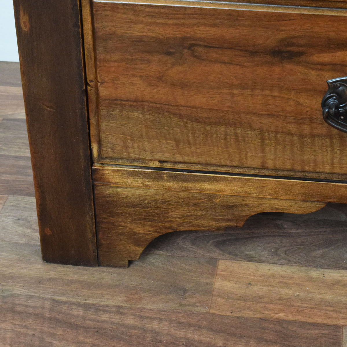 Carved Mahogany Hallrobe