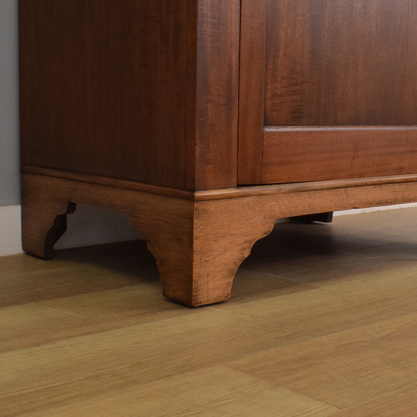 Mahogany Single Wardrobe