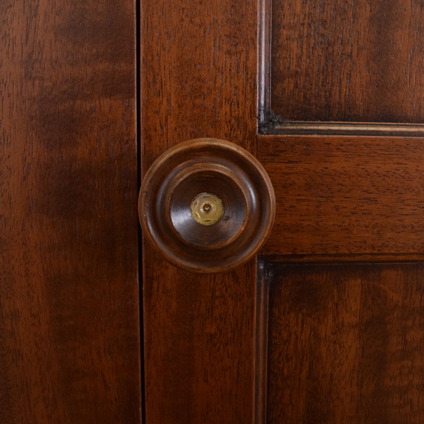 Mahogany Single Wardrobe