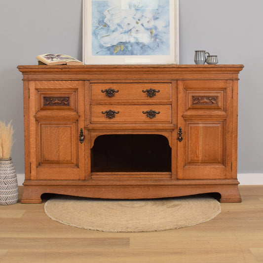 Solid Oak Sideboard