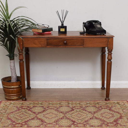 Mahogany Console Table