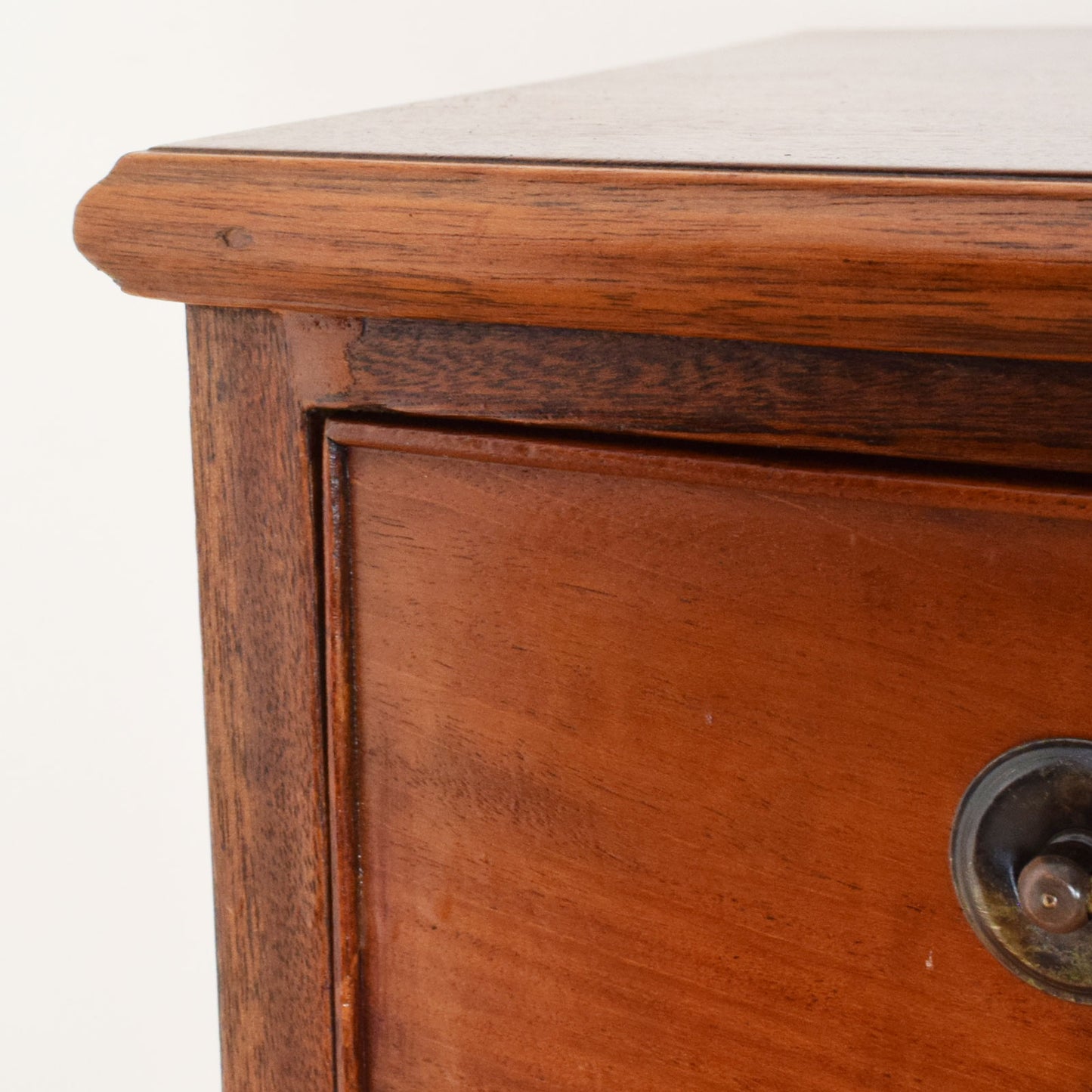 Restored Bow Fronted Chest of Drawers