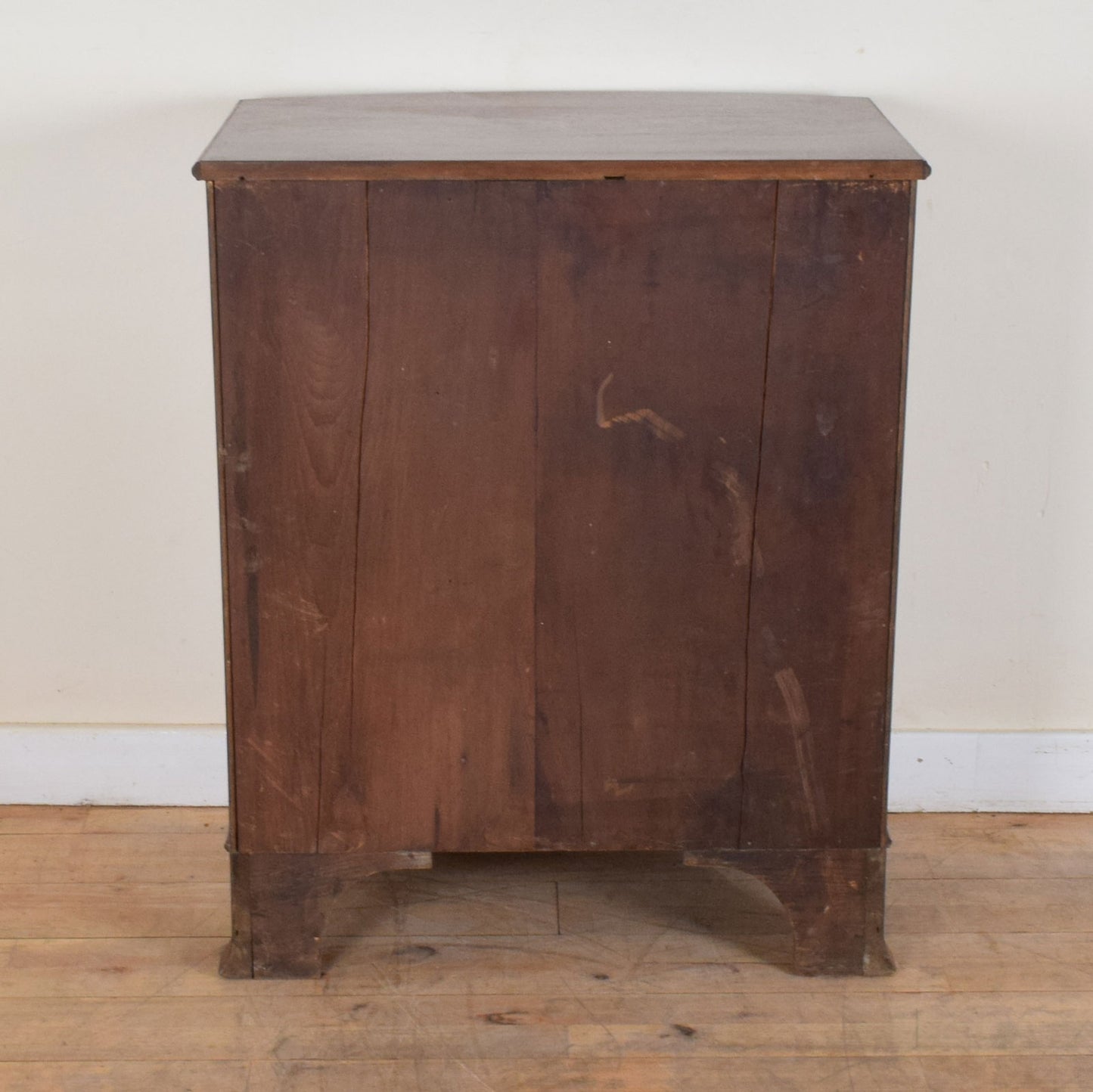 Restored Bow Fronted Chest of Drawers