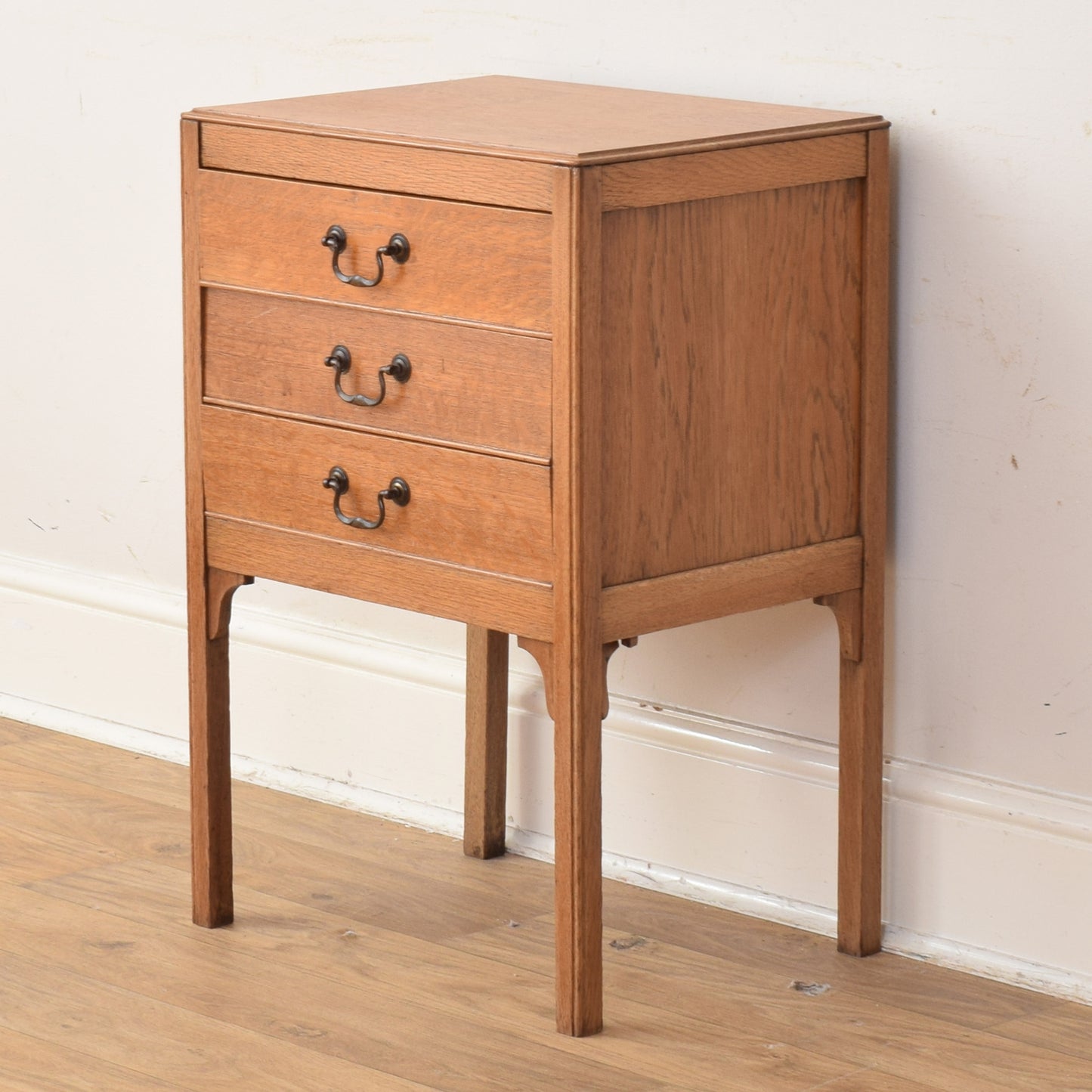 Oak Sheet Music Cabinet
