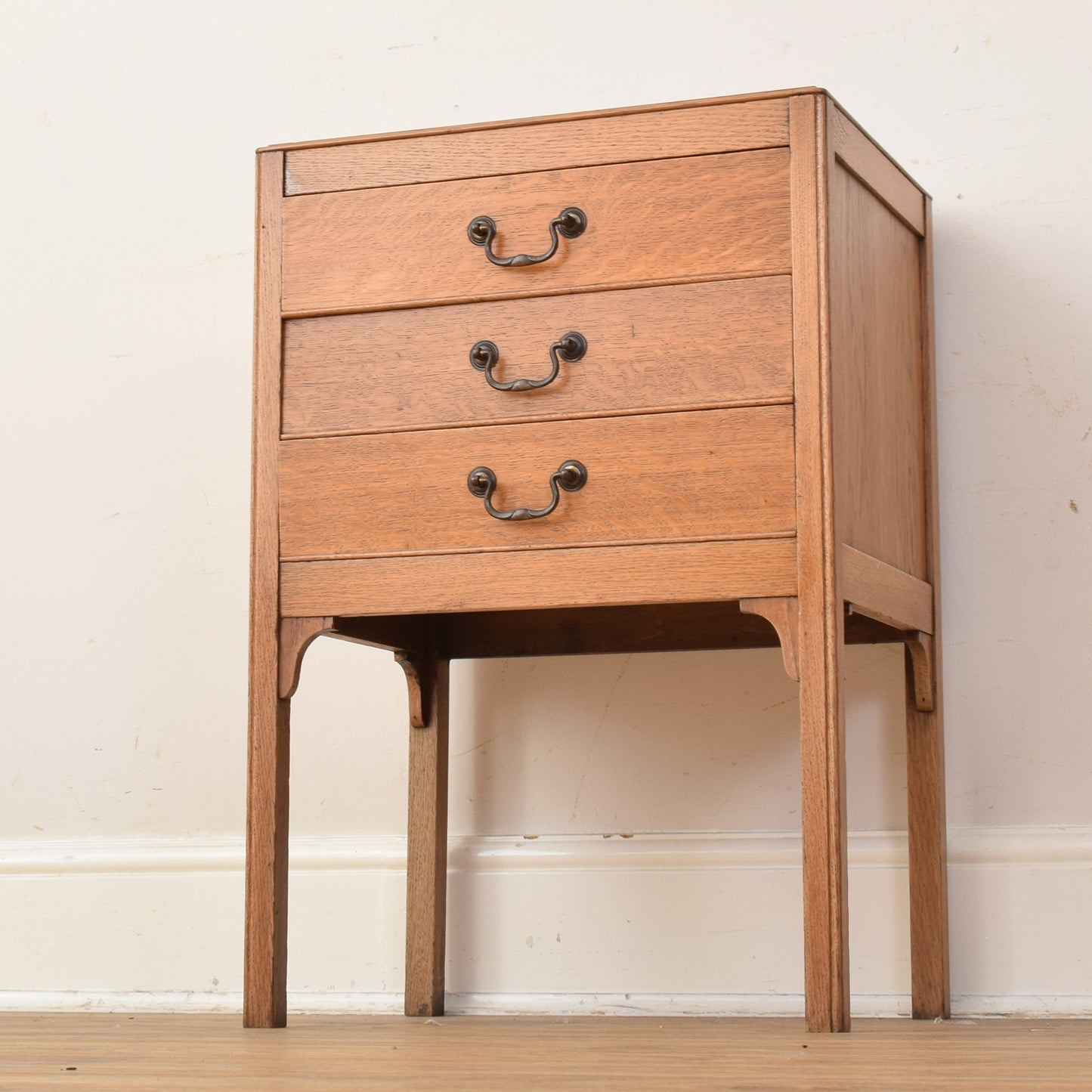 Oak Sheet Music Cabinet