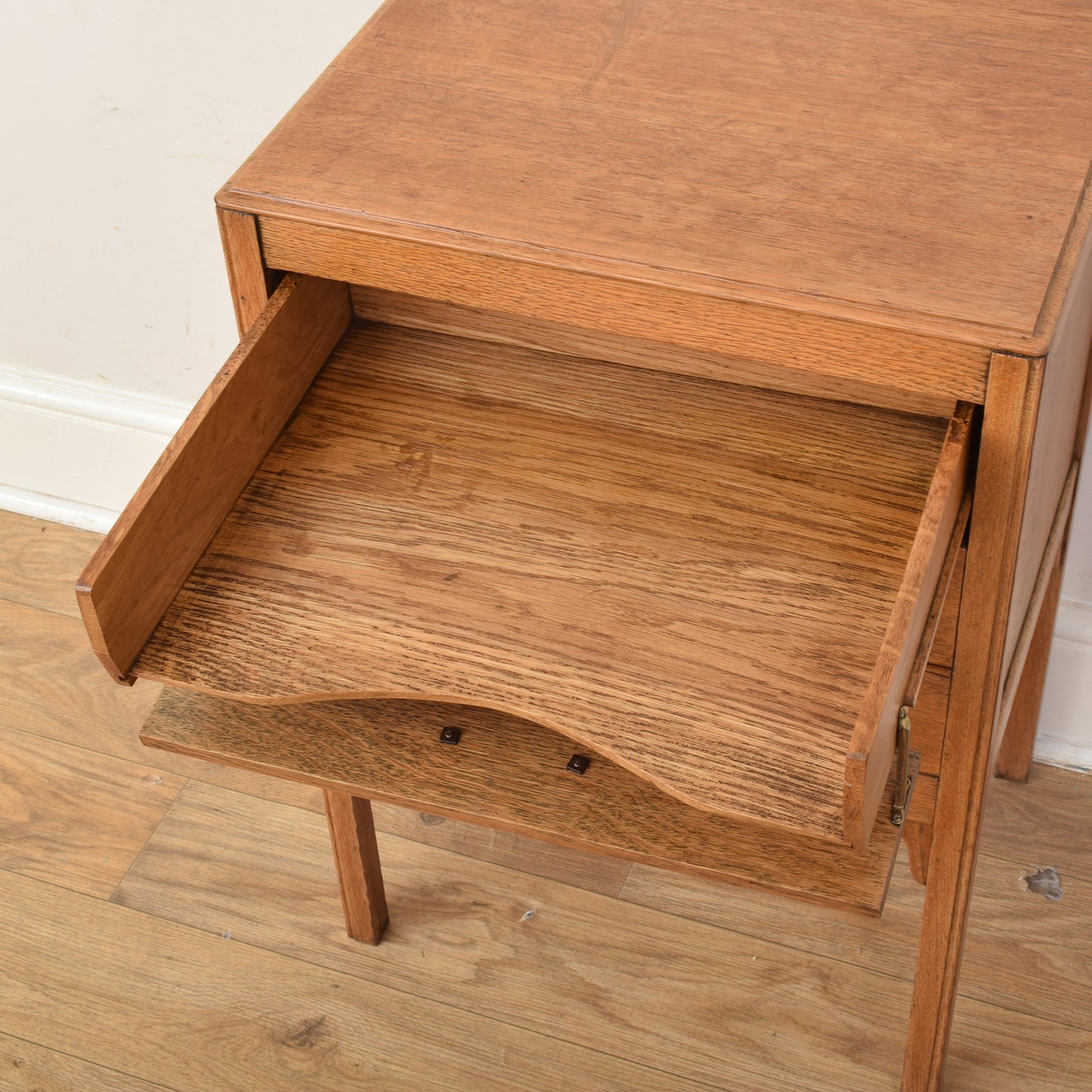 Oak Sheet Music Cabinet