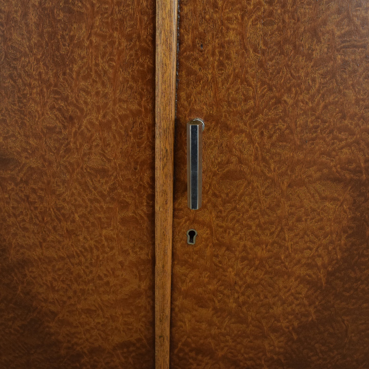 Restored Walnut Veneer Wardrobe