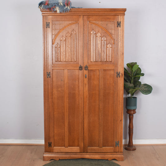 Oak Double Wardrobe