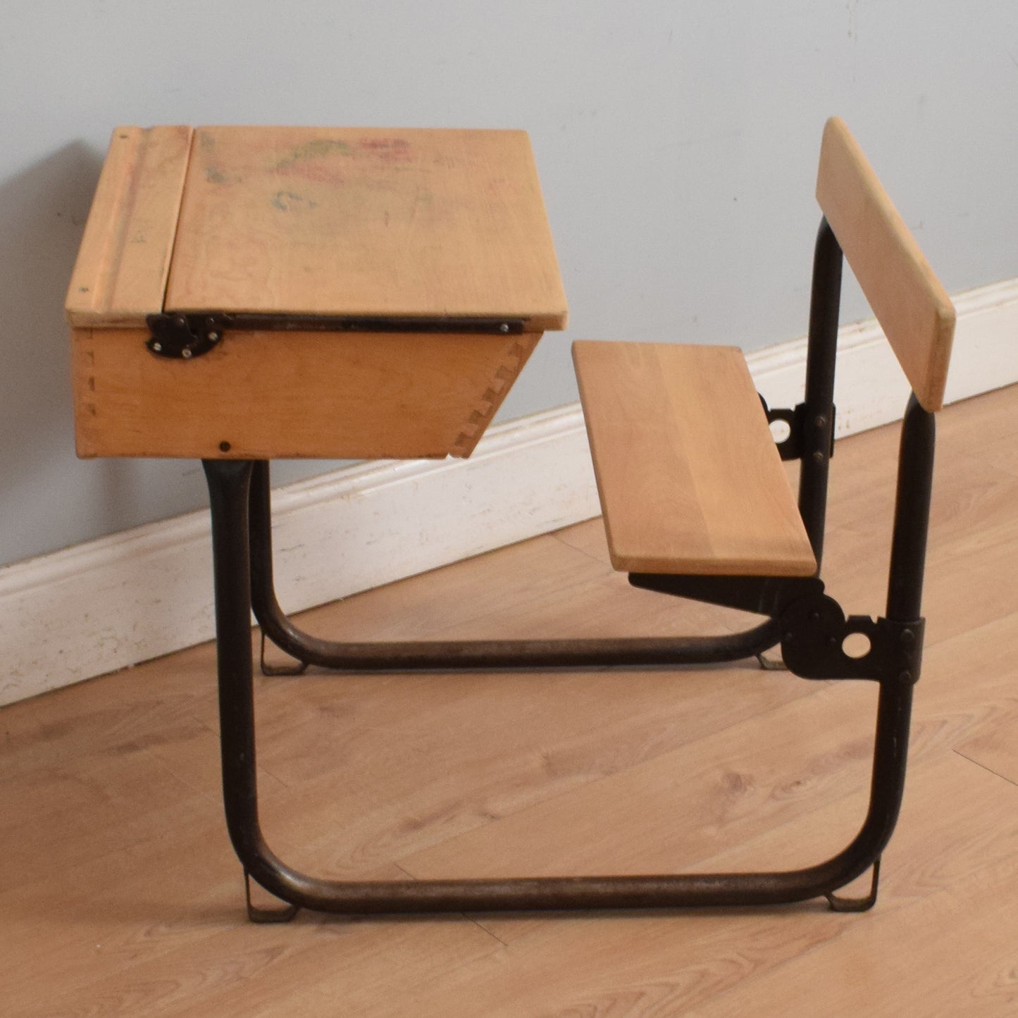 Pine School Desk