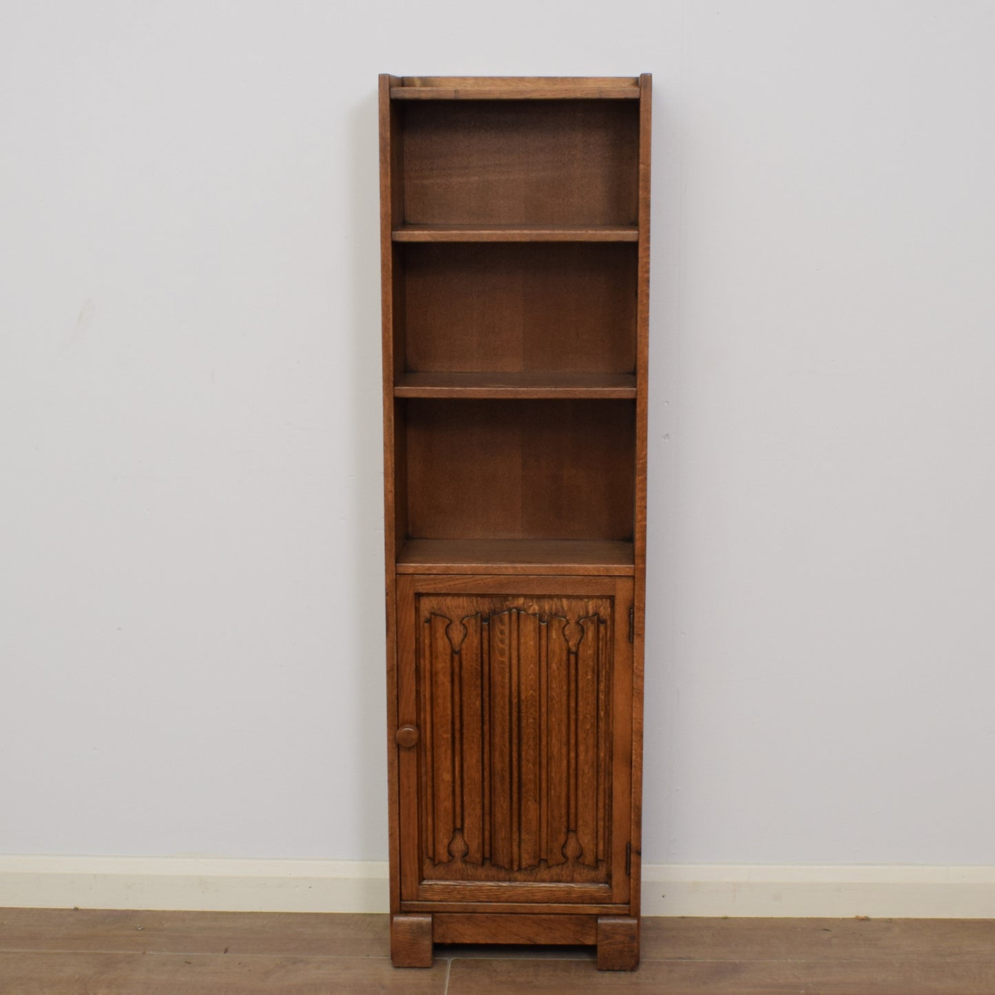 Slim Oak Bookcase