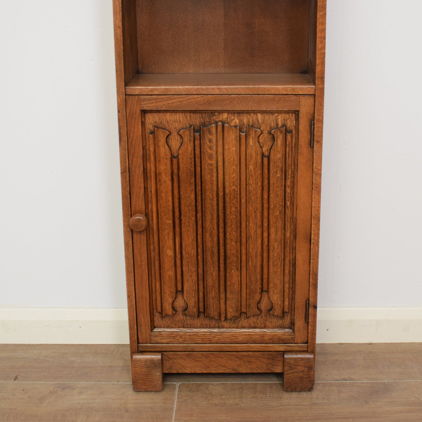 Slim Oak Bookcase