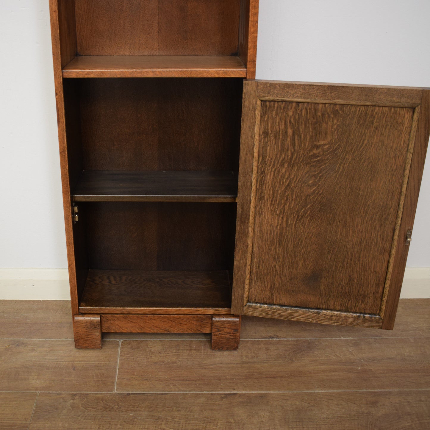 Slim Oak Bookcase