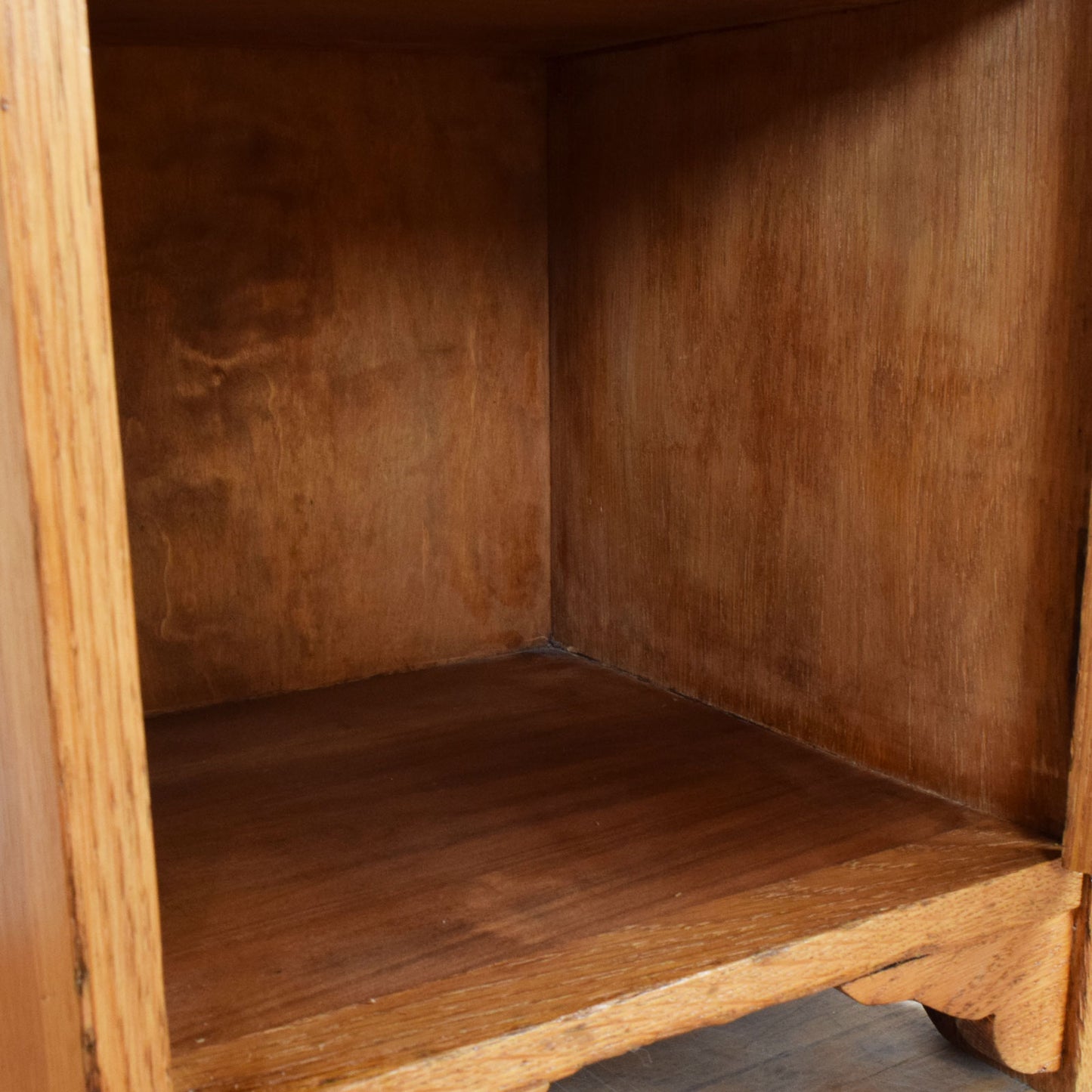 Rustic Oak Bedside