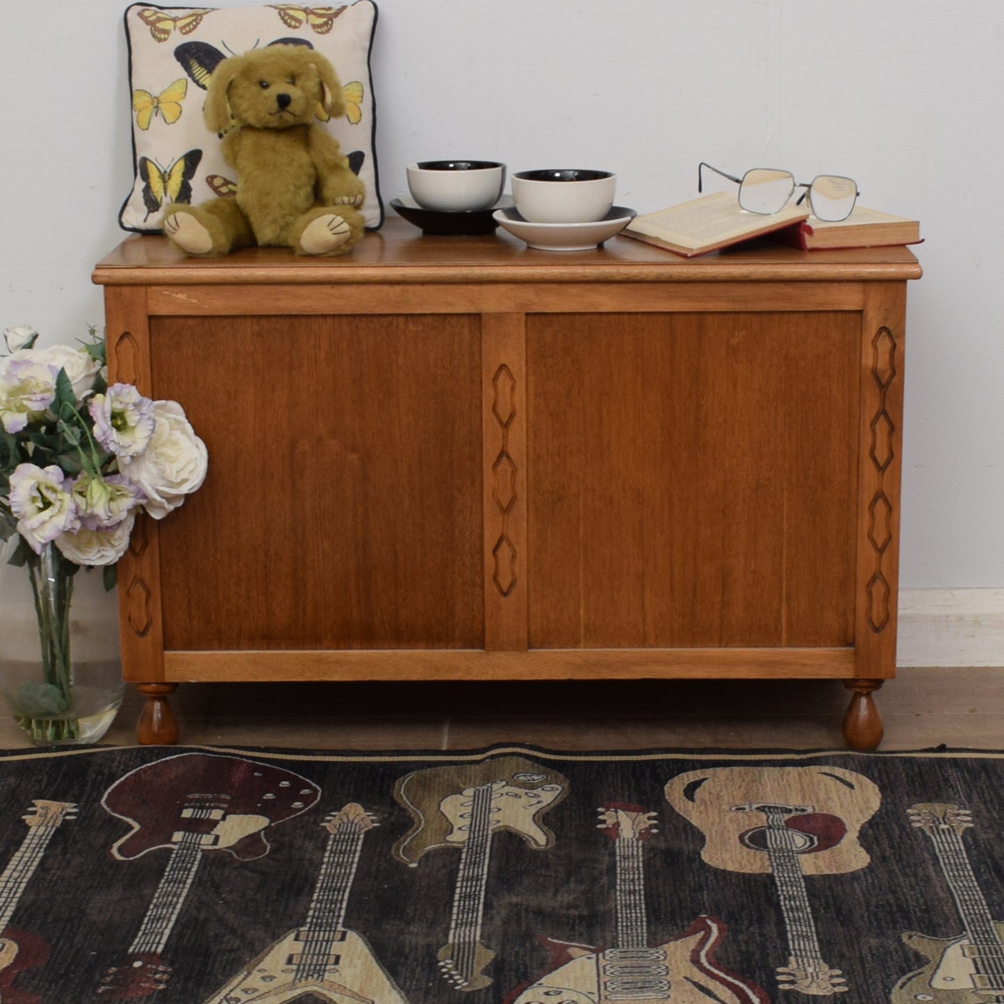 Restored Oak Blanket Box
