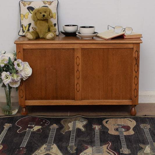 Restored Oak Blanket Box