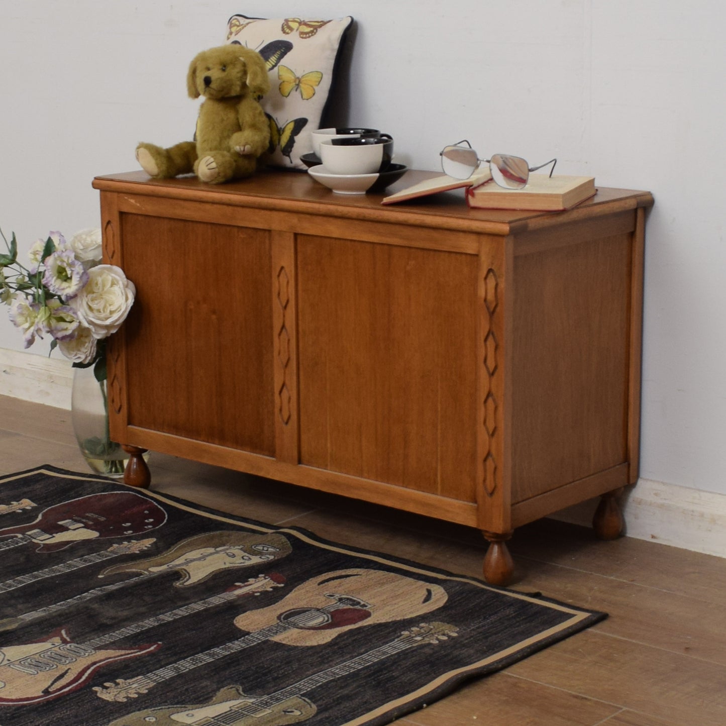 Restored Oak Blanket Box