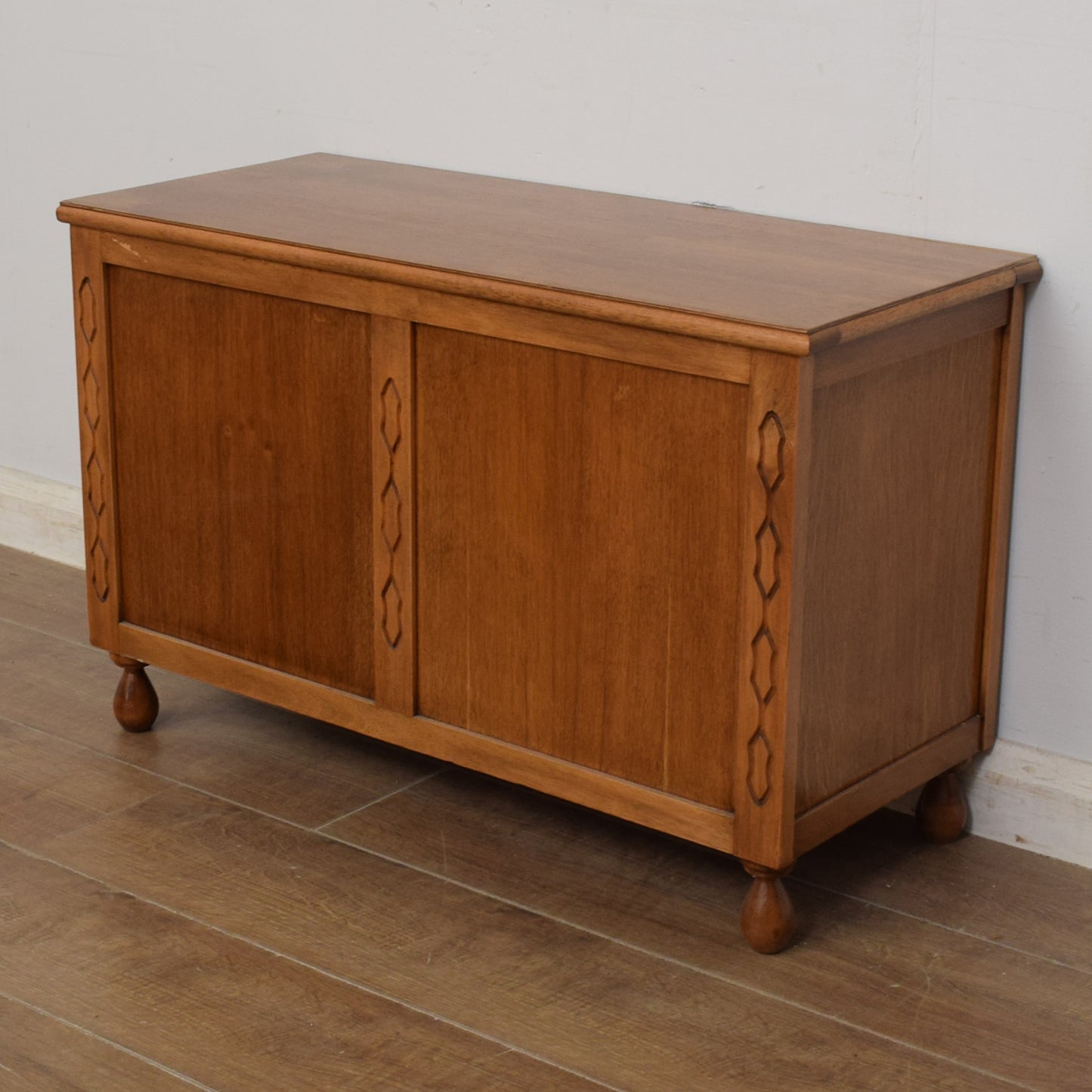 Restored Oak Blanket Box