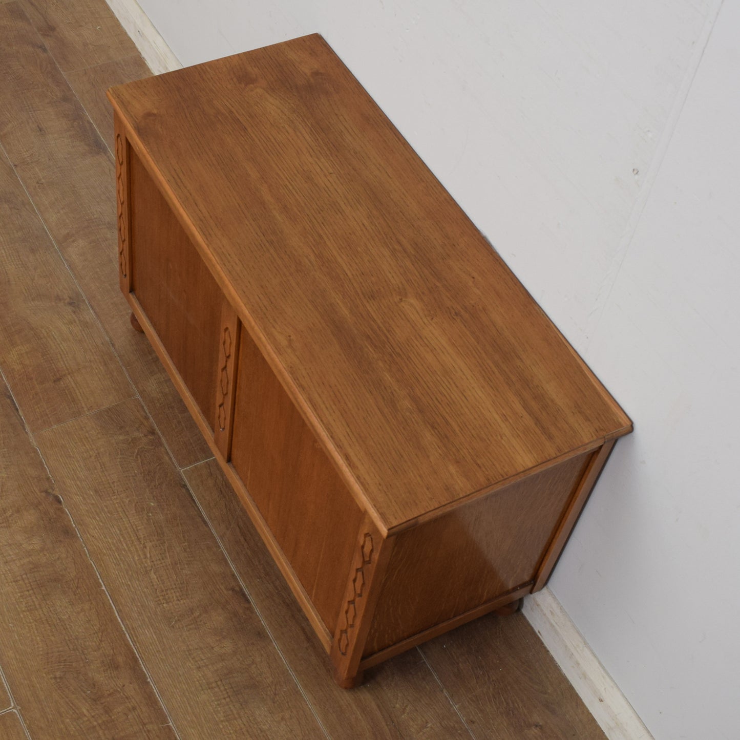 Restored Oak Blanket Box