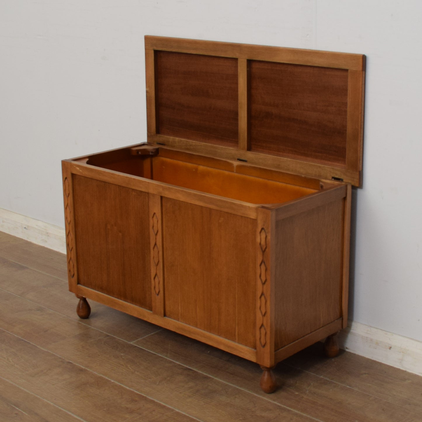 Restored Oak Blanket Box