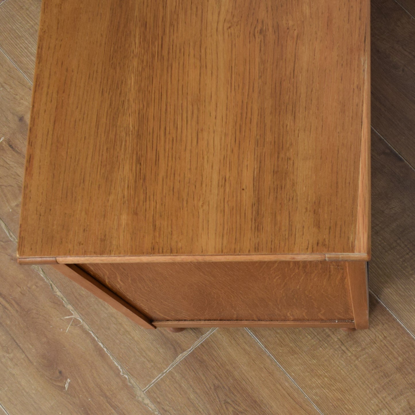 Restored Oak Blanket Box