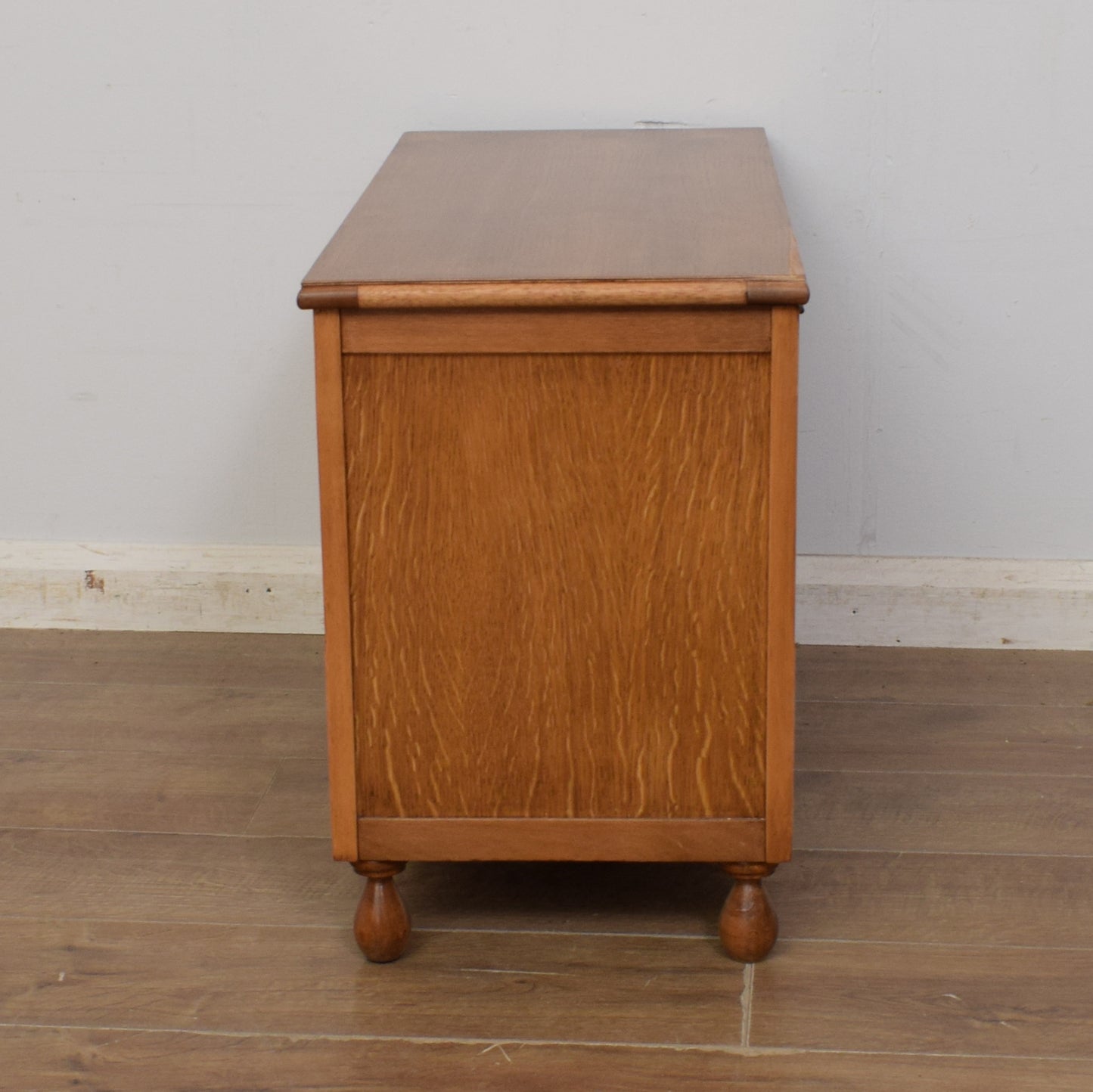 Restored Oak Blanket Box