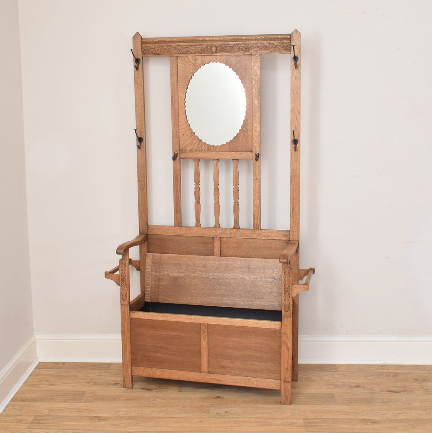 Oak Hall Stand