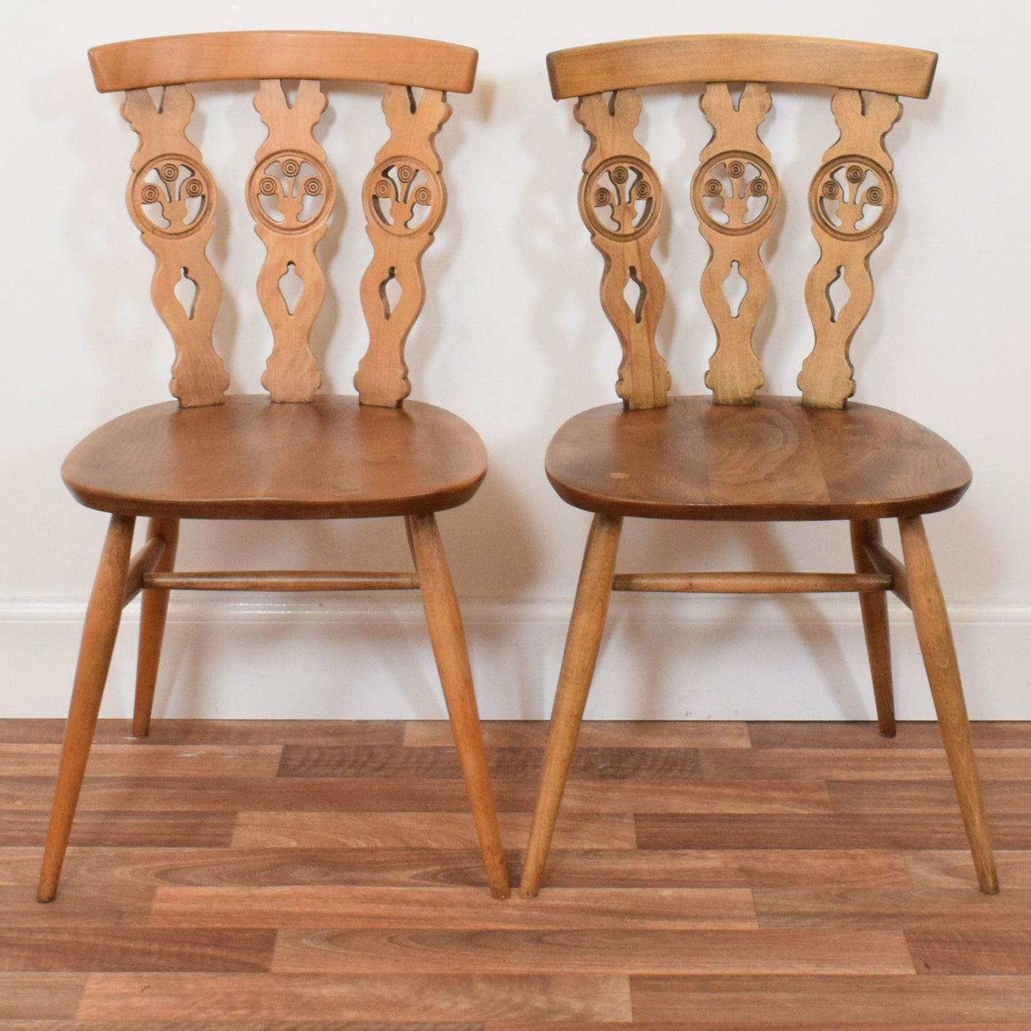 Ercol Drop Leaf Table and Four Chairs