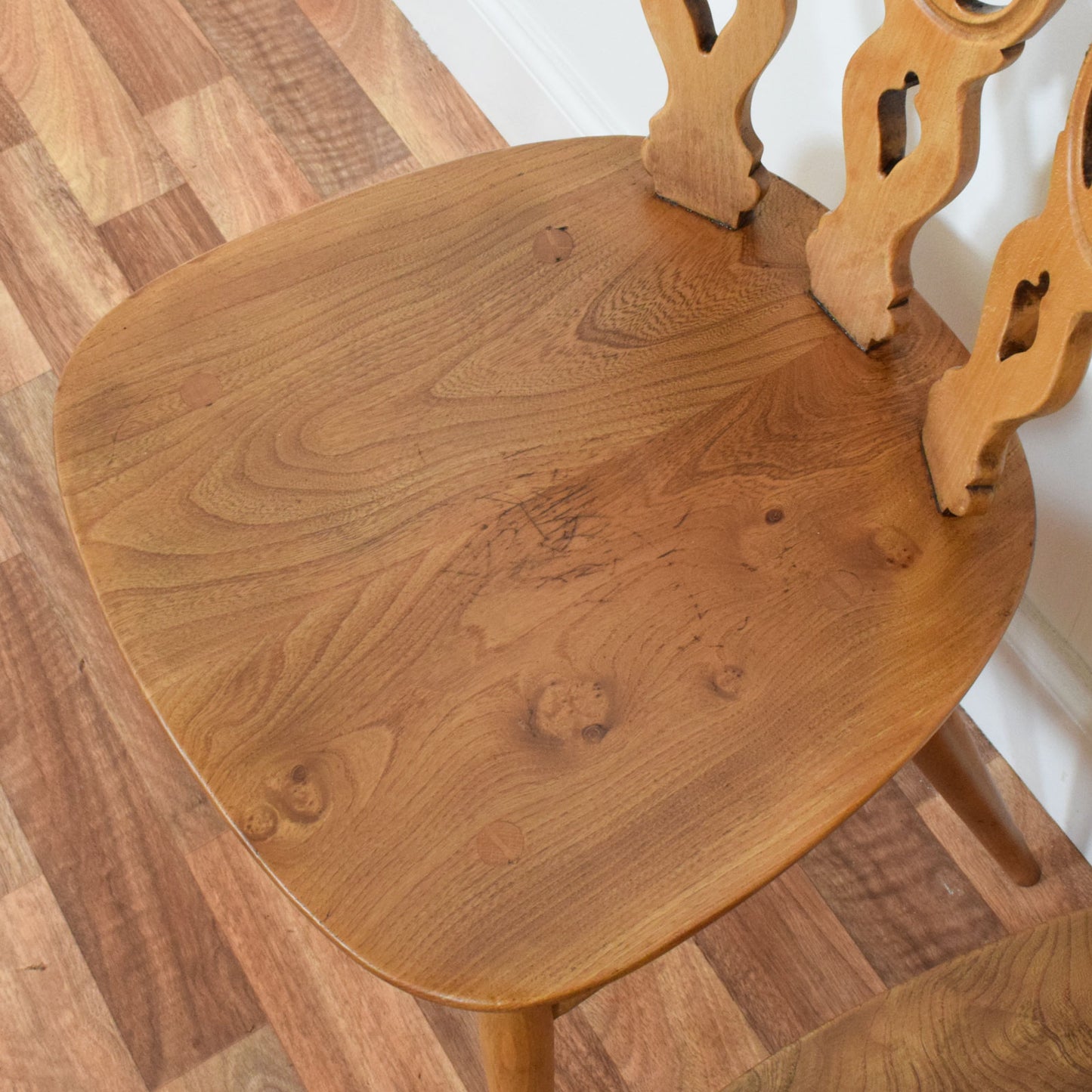 Ercol Drop Leaf Table and Four Chairs