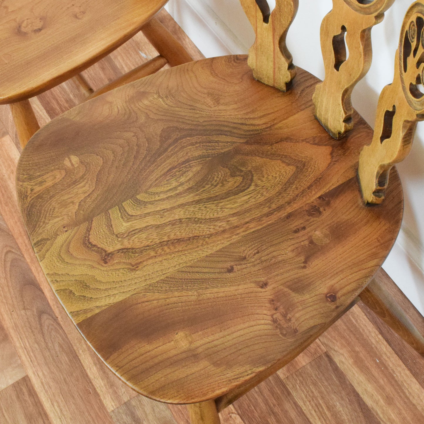 Ercol Drop Leaf Table and Four Chairs