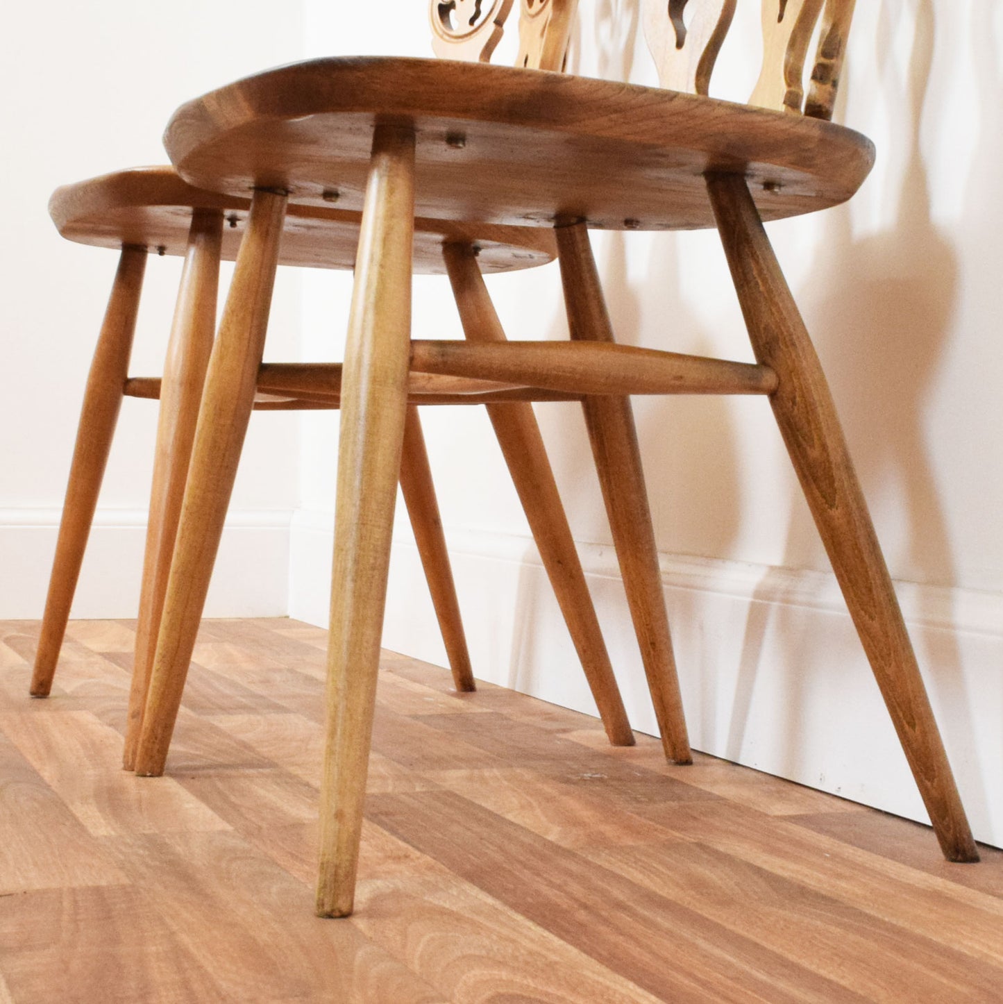 Ercol Drop Leaf Table and Four Chairs